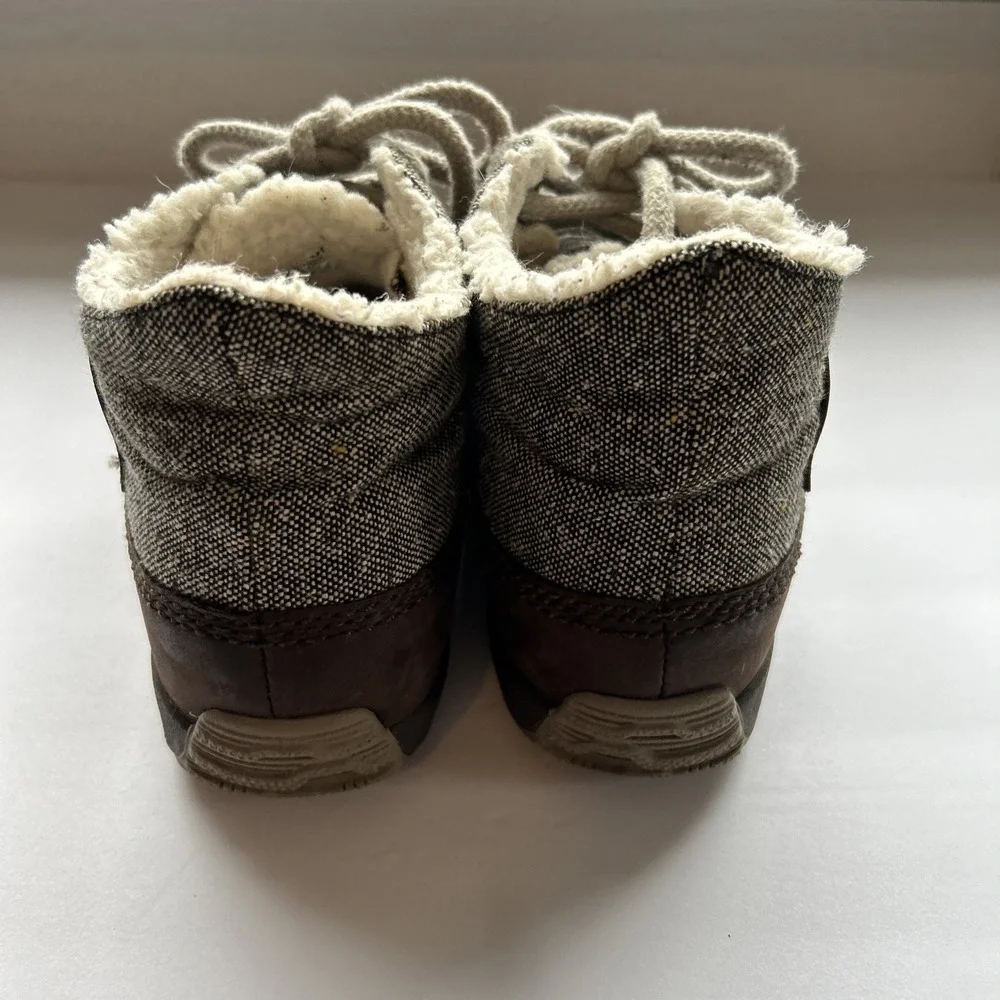 Sorel‎ Hailey Waterproof Fleece Lined Winter Boots Bark Tusk Womens EU 38 US 7